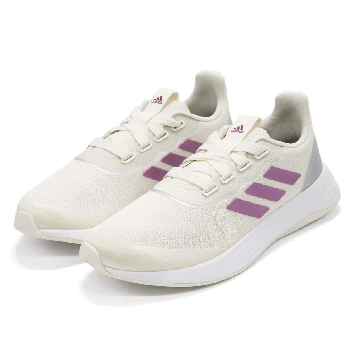 Adidas QT Racer Lightweight Women`s Running Shoes - Chalk White
