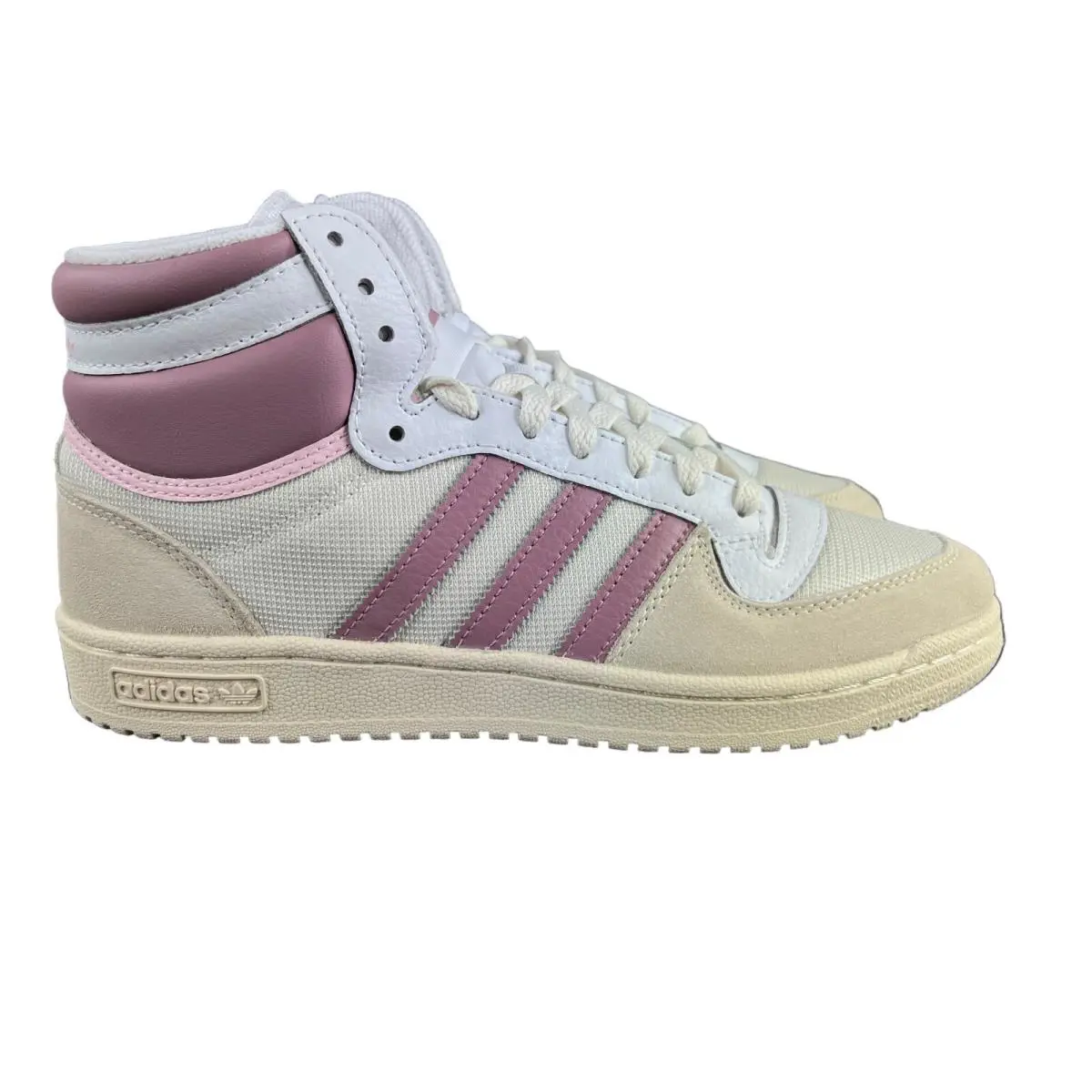 Adidas Top Ten RB Mauve Beige High Top Shoes GV6646 Women`s Sizes 6 - 9.5