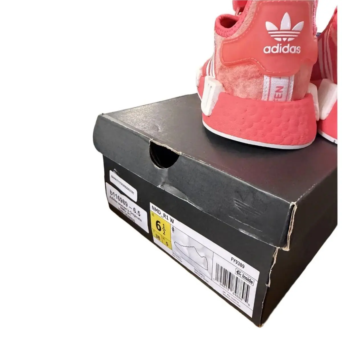 Adidas shoes - adidas NMD_R1 W - FY9389 - Peach 16