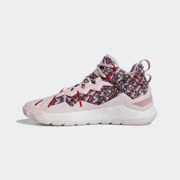 Adidas shoes - adidas D Rose 9 - Rose - GW3839 - Pink 1