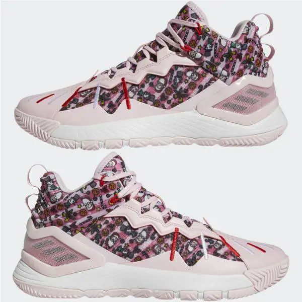 Adidas shoes - adidas D Rose 9 - Rose - GW3839 - Pink 14