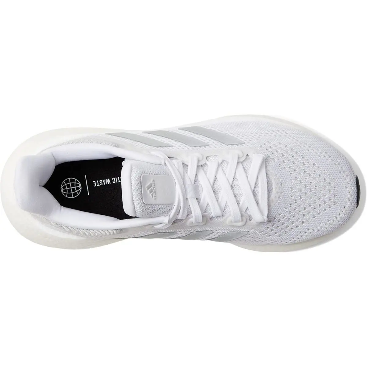 Adidas shoes - PUREBOOST JET - PUREBOOST JET - GW0906 - White/Silver Metallic/Black 4