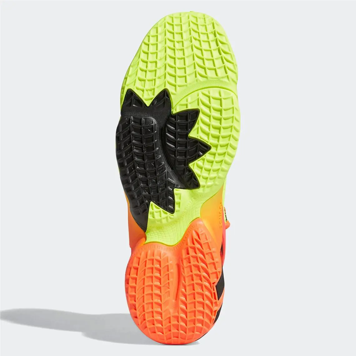 Adidas shoes - ADIDAS D.O.N Issue 2 GCA - H67570 - Solar Yellow/Solar Red/Core Black 11