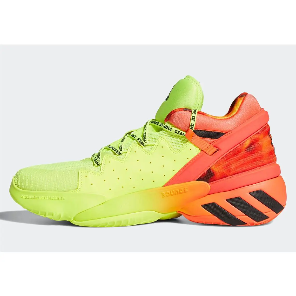 Adidas shoes - ADIDAS D.O.N Issue 2 GCA - H67570 - Solar Yellow/Solar Red/Core Black 6