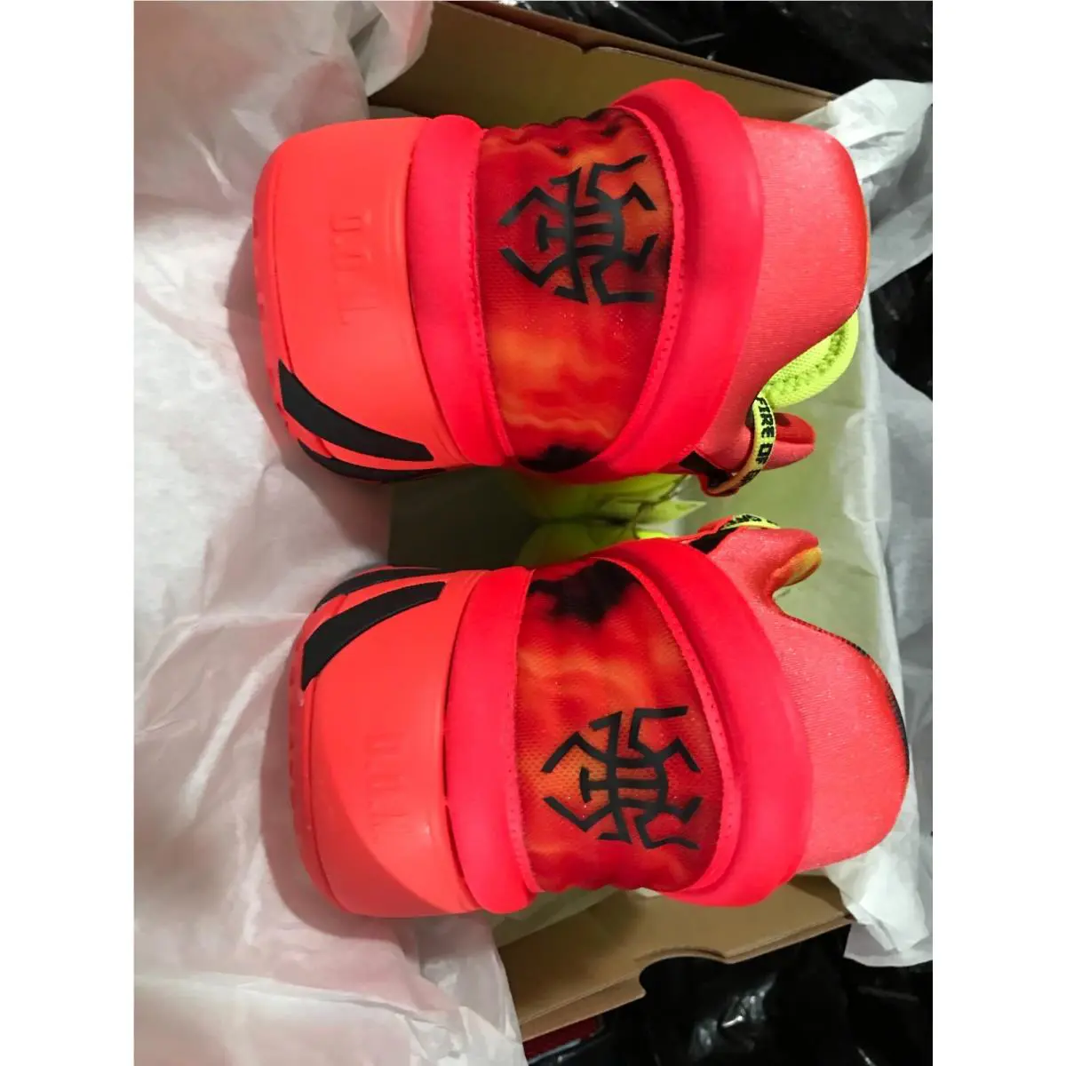 Adidas shoes - ADIDAS D.O.N Issue 2 GCA - H67570 - Solar Yellow/Solar Red/Core Black 32
