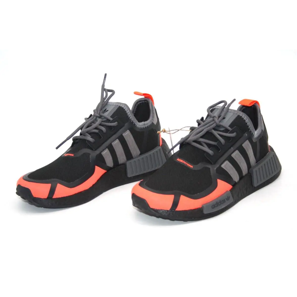 Adidas shoes - adidas NMD R1 - NMD - BLACK/GREY FOUR/SOLAR RED 3