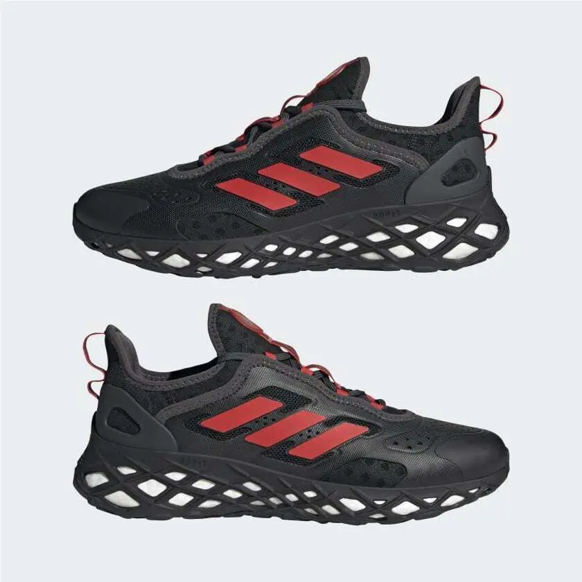 Adidas shoes - Core Black, Red, Carbon 4