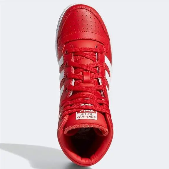 Adidas shoes - adidas Top Ten HI J - Scarlet/FT White/Scarlet 0