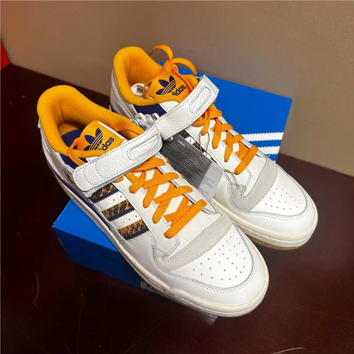 Adidas shoes - adidas Forum 84 Low - Forum Low - GW2007 - White, Gold 0