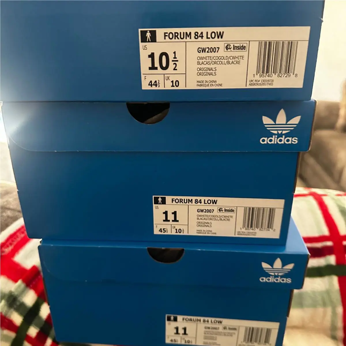 Adidas shoes - adidas Forum 84 Low - Forum Low - GW2007 - White, Gold 10