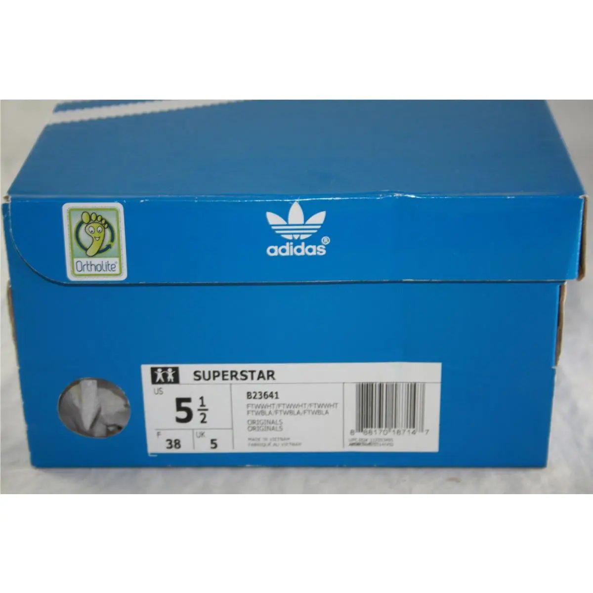 Adidas shoes - adidas Superstar - Superstar - WHITE/WHITE/WHITE 6