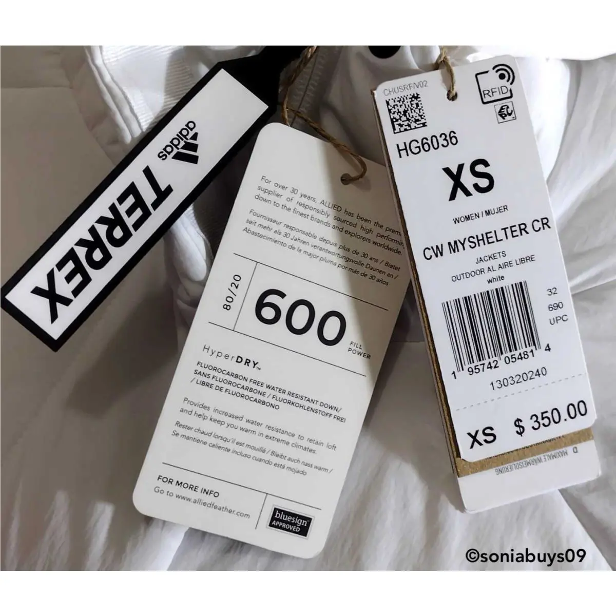 Adidas clothing - White 9