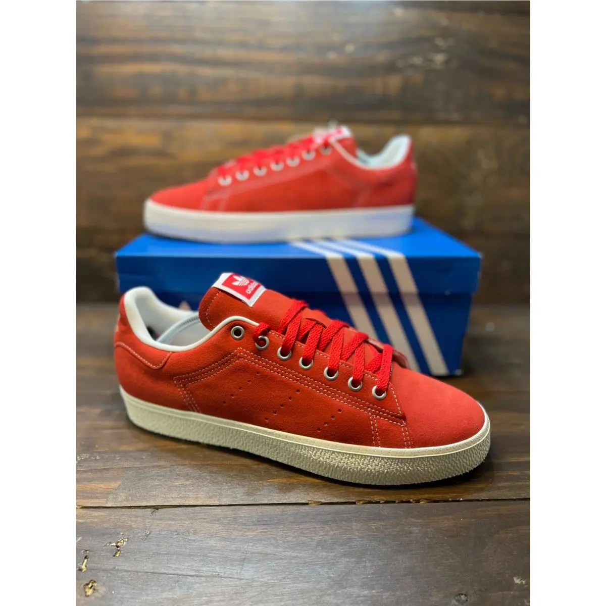 Adidas shoes - adidas Stan Smith CS - Stan Smith - ID2044 - Red 9
