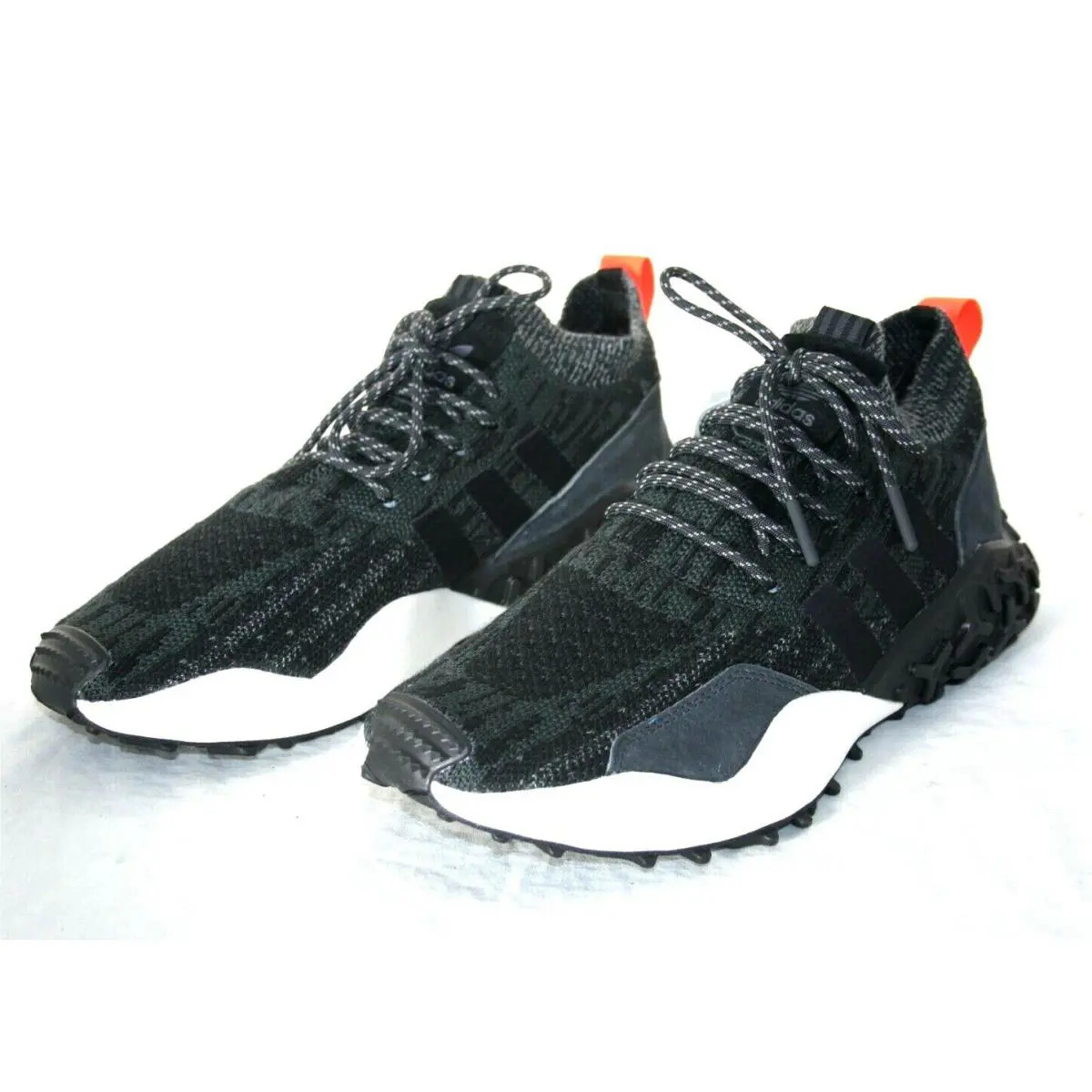 Adidas shoes - 2 TR PK - AQ1109 - Black, White, Neon Red 2