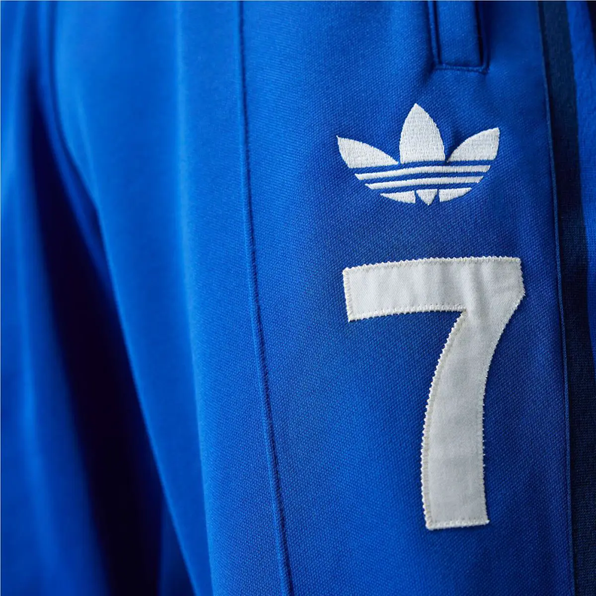 Adidas clothing - Adidas Manchester United George Best Track Pants - Blue 9