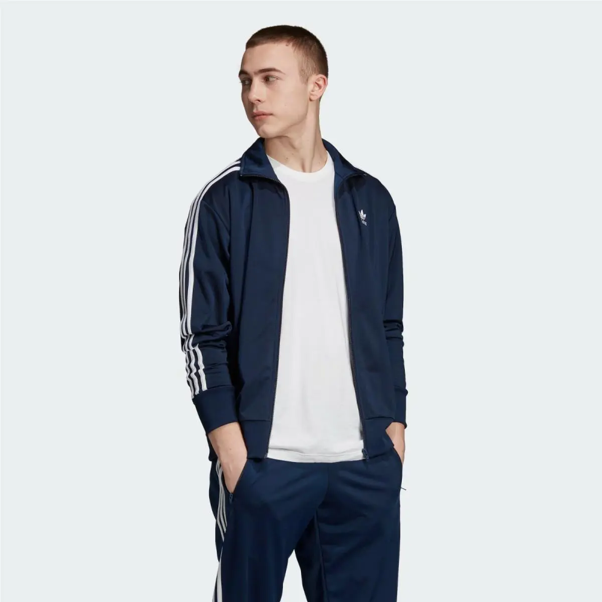 Adidas clothing - adidas Firebird - Firebird - ED6070-4195 - COLLEGIATE NAVY 1