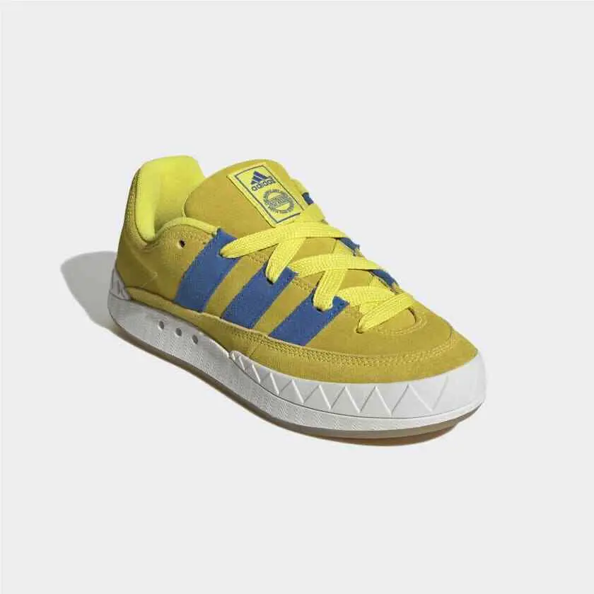 Adidas shoes - ADIDAS ORIGINALS ADIMATIC - ORIGINALS ADIMATIC - GY2090 - Bright Yellow / Blue / Crystal White 8