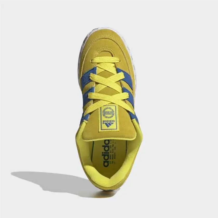 Adidas shoes - ADIDAS ORIGINALS ADIMATIC - ORIGINALS ADIMATIC - GY2090 - Bright Yellow / Blue / Crystal White 7