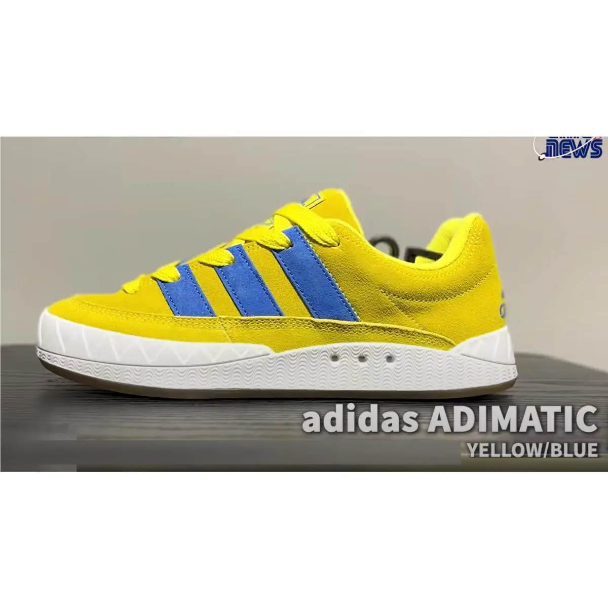 Adidas shoes - ADIDAS ORIGINALS ADIMATIC - ORIGINALS ADIMATIC - GY2090 - Bright Yellow / Blue / Crystal White 2
