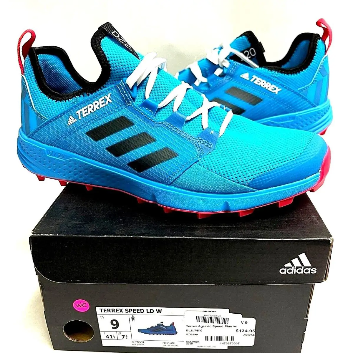 Adidas shoes - Terrex Speed LD W - Terrex Speed - BD7690 - Blue 5