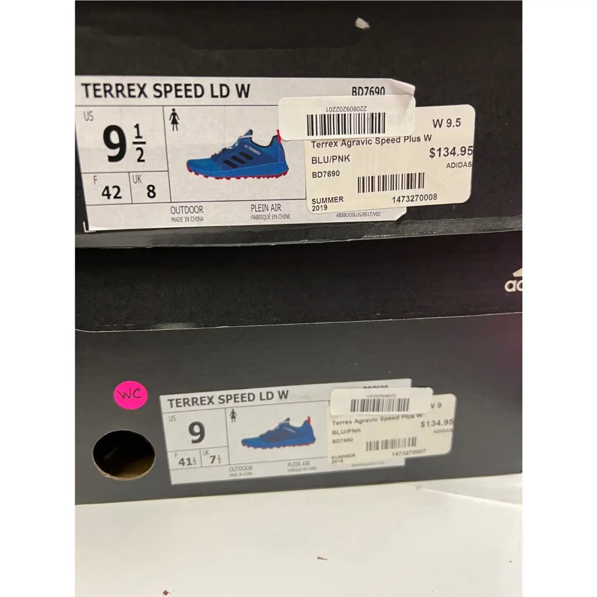 Adidas shoes - Terrex Speed LD W - Terrex Speed - BD7690 - Blue 6