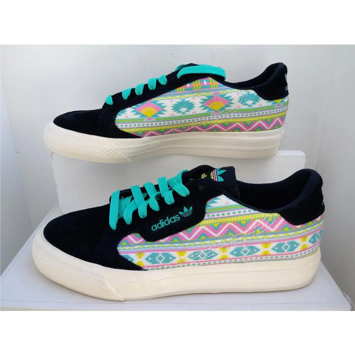 Adidas shoes - ADIDAS CONTINENTAL VULC W - CONTINENTAL VULC - EG7976 - BLACK/WHITE/SUPCOL 10