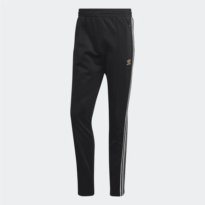 Adidas clothing - HK7403 - HK7403 - Black / White / Gold Metallic 3