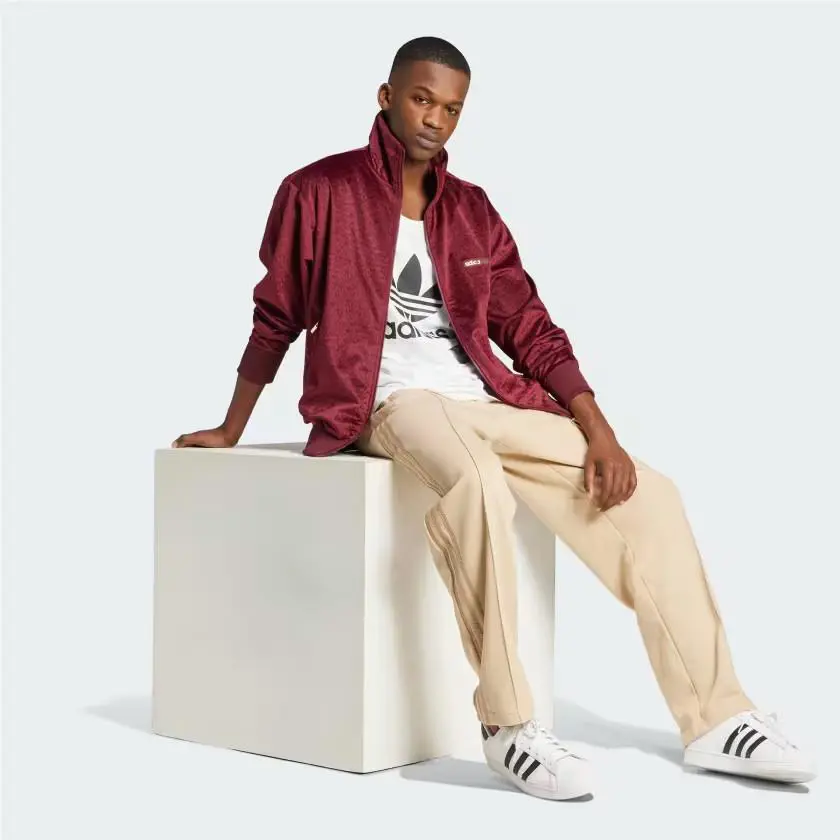 Adidas clothing - Originals Adicolor Classics Firebird - Originals Adicolor Classics Firebird - IX6736 - Shadow Red 1