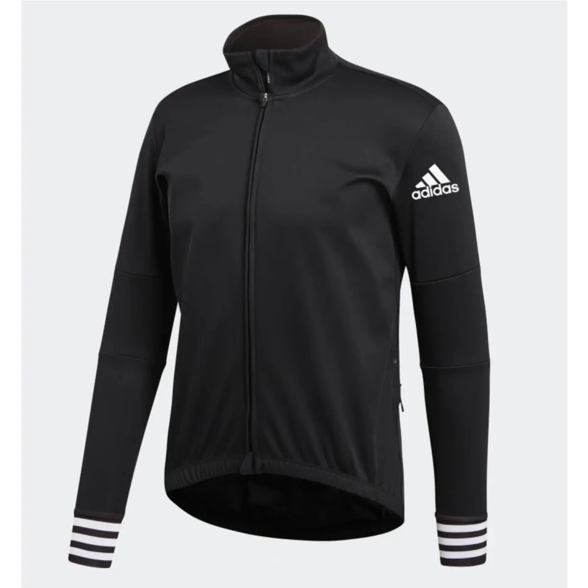 Adidas clothing - ADIDAS Adistar Over Long Sleeve Cycling F/Z Jersey Jacket - CW7727 - Black 9