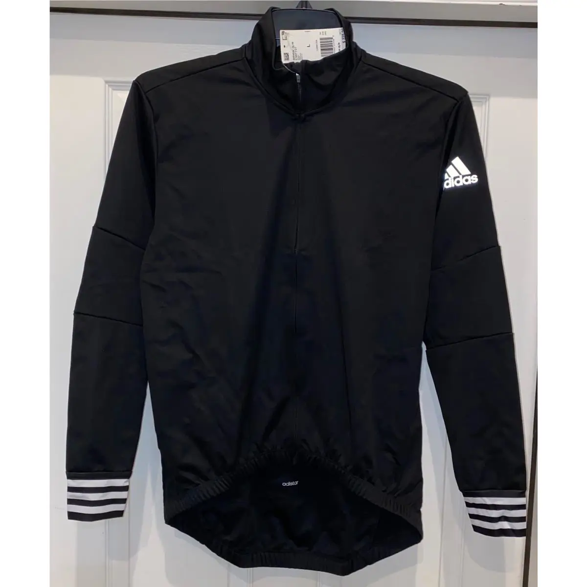 Adidas clothing - ADIDAS Adistar Over Long Sleeve Cycling F/Z Jersey Jacket - CW7727 - Black 14