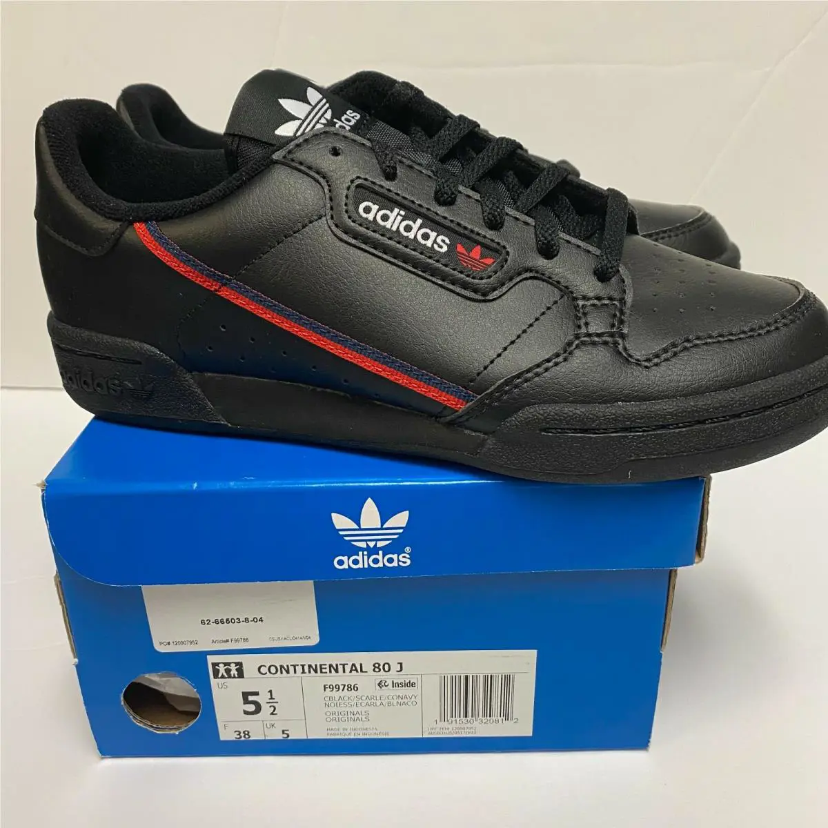 Adidas shoes - Adidas Continental 80 - Continental - F99786 B41672 - Black 6