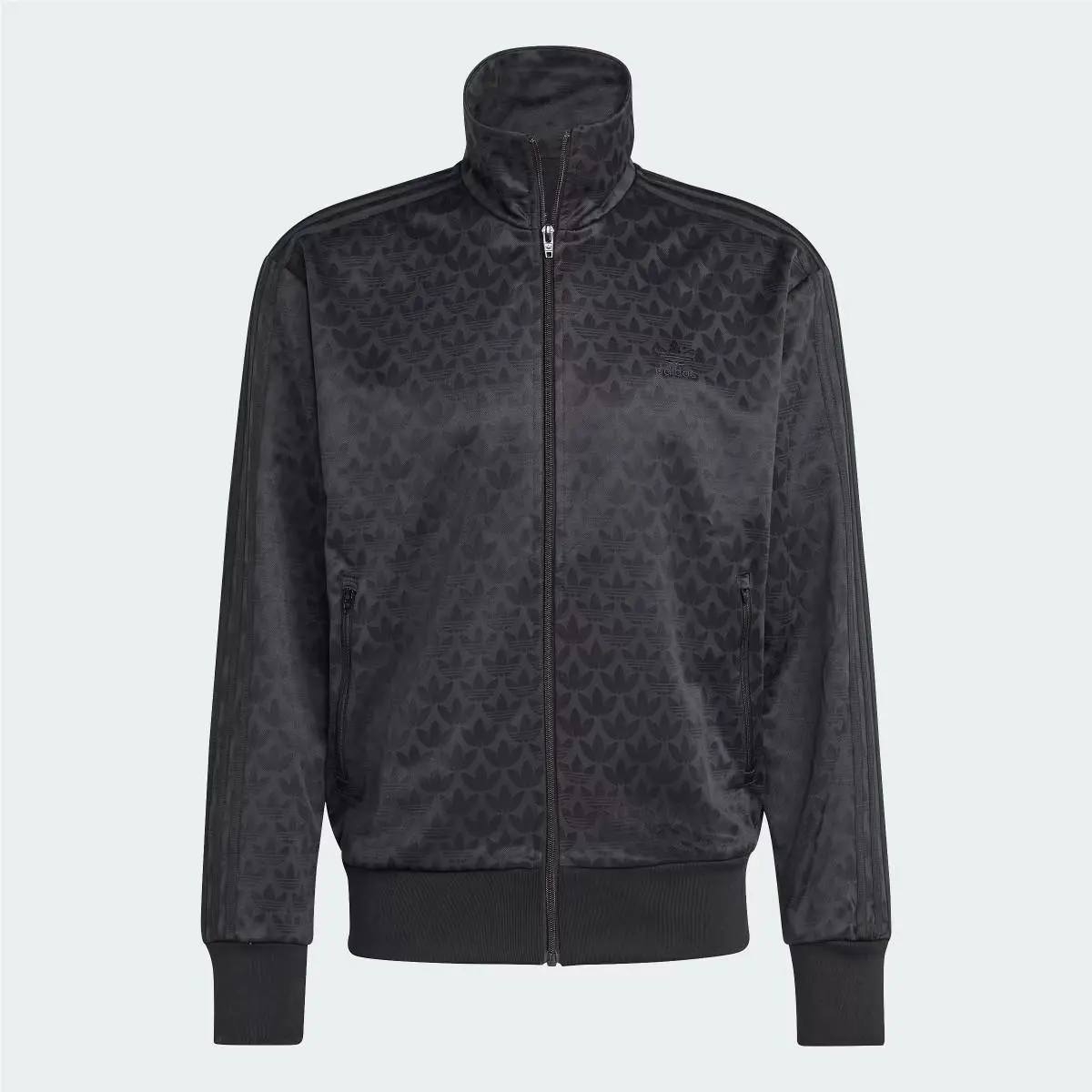 Adidas Originals Men`s Graphics Allover Monogram Print Track Jacket HZ4155