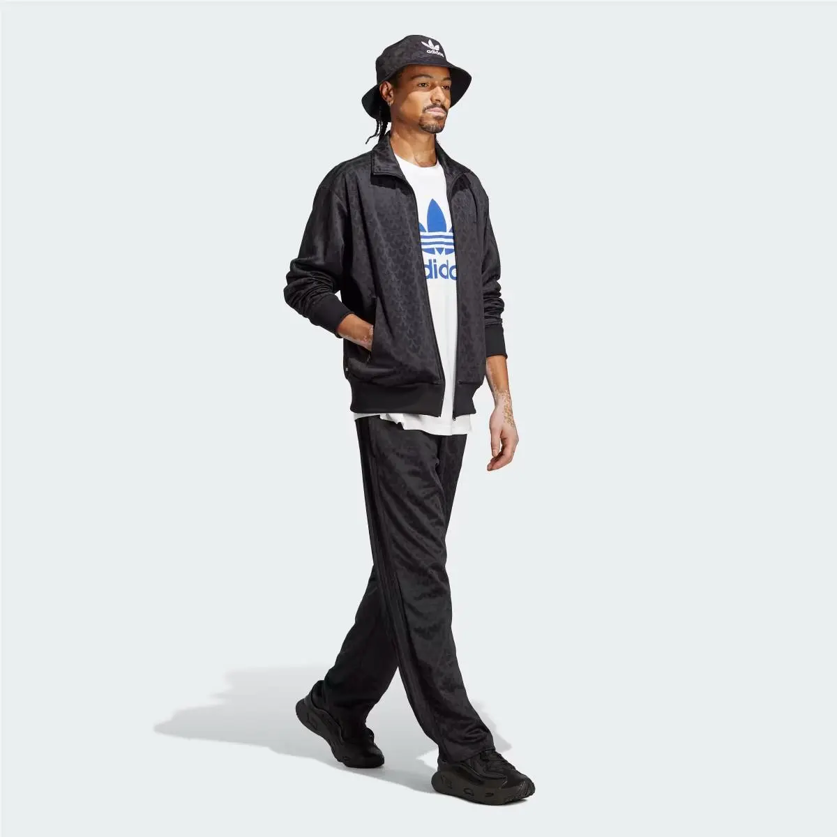 Adidas clothing - Originals Adicolor Classics Firebird - Originals Adicolor Classics Firebird - HZ4155 - Black 11