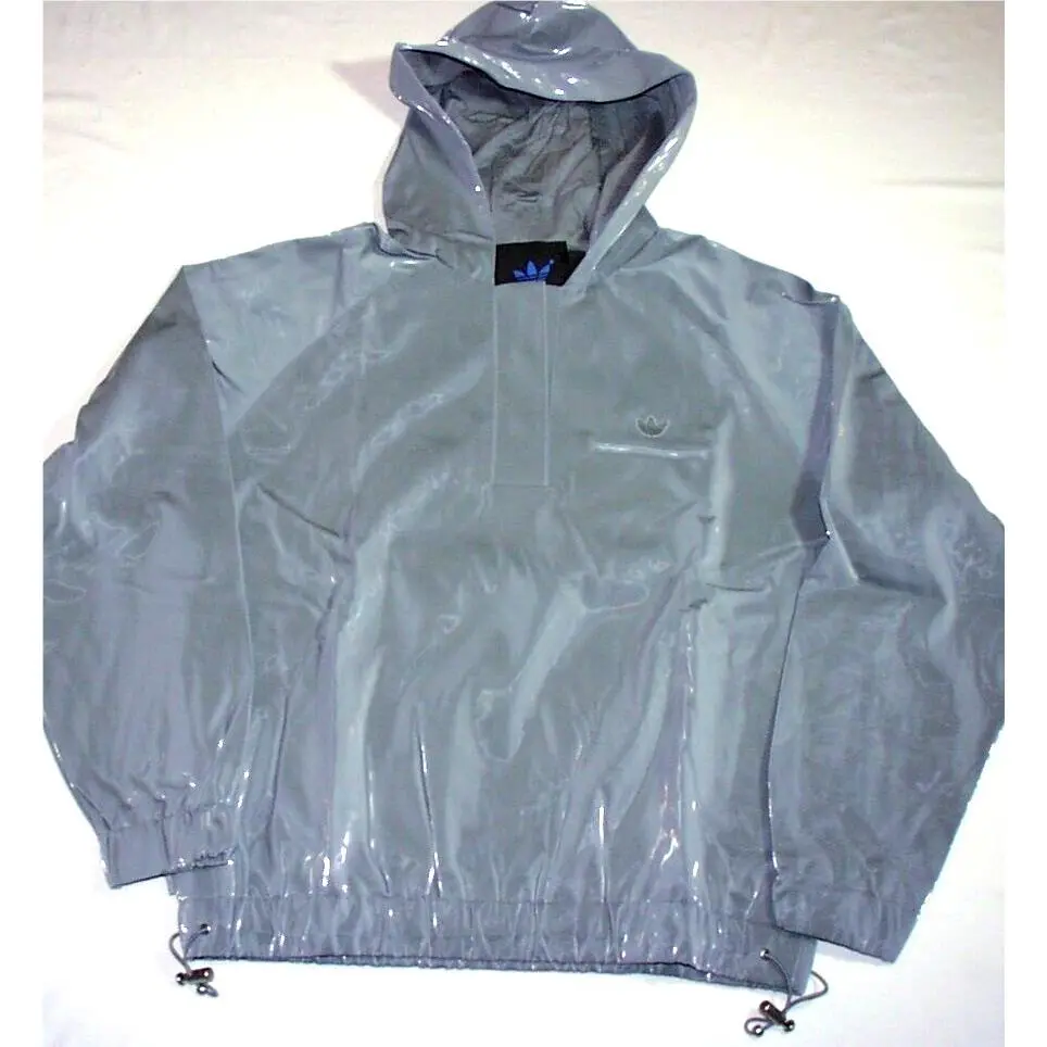 Adidas clothing - HALFZIP HOODIE HM9220 - HALFZIP HOODIE - Gray 7