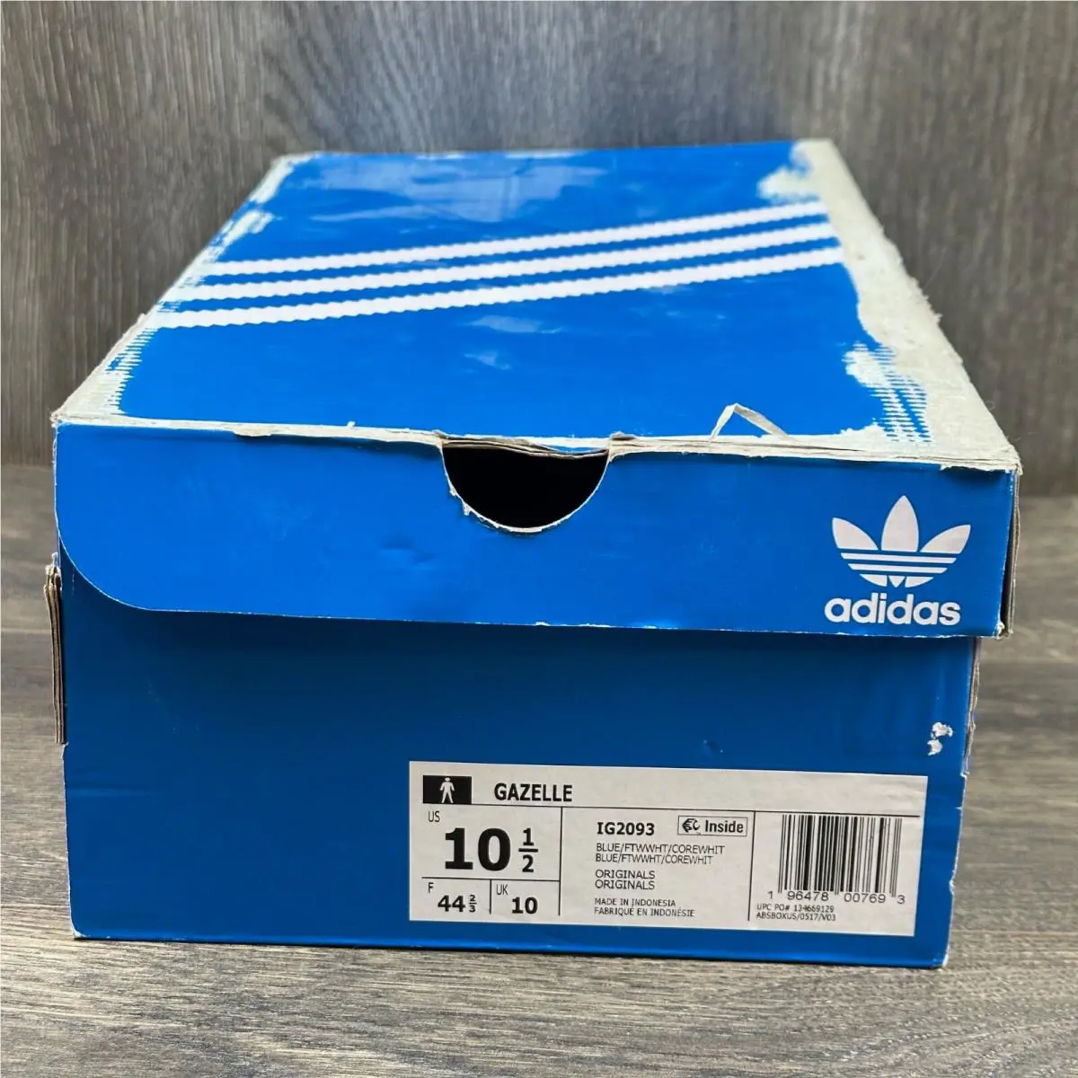 Adidas shoes - adidas Gazelle - Gazelle - IG2093 - Blue 7