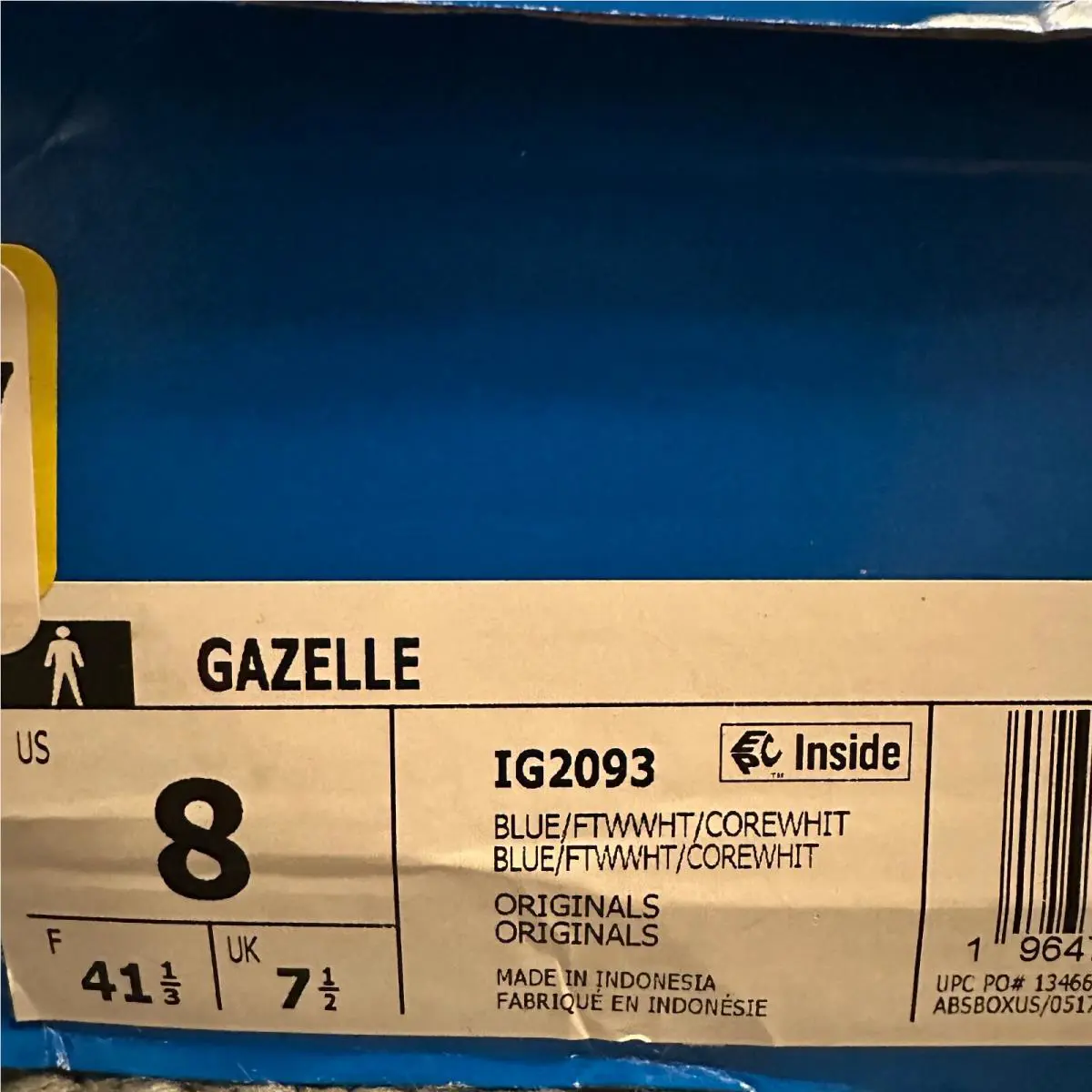 Adidas shoes - adidas Gazelle - Gazelle - IG2093 - Blue 20