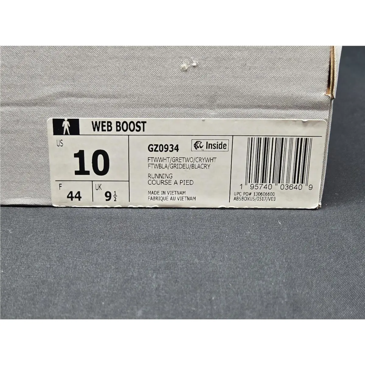 Adidas shoes - adidas Web Boost - Web Boost - GZ0934 - White 9