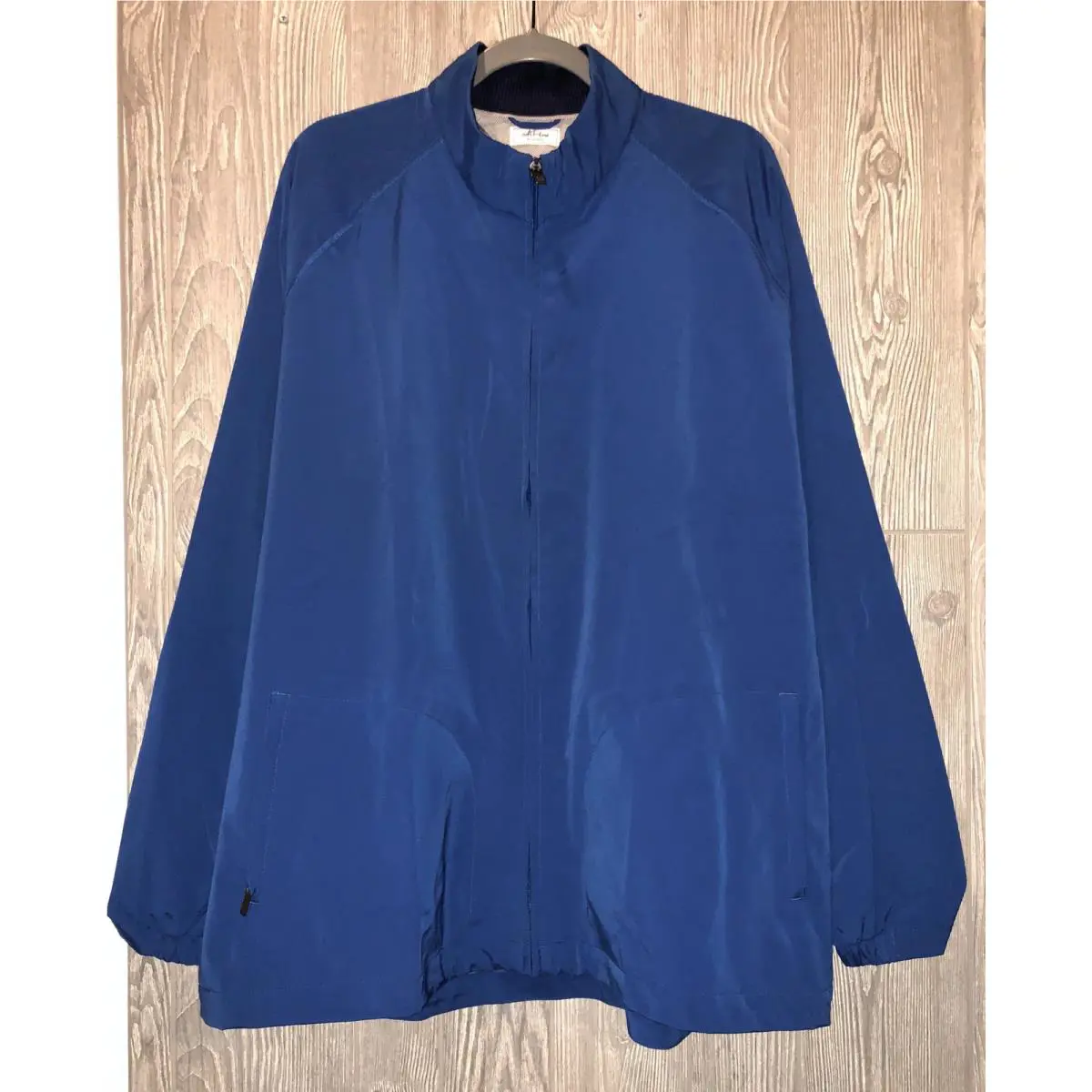 Adidas Golf Adipure Eqt Blue Lightweight Bonded Wind Jacket Mens Sz 2XL