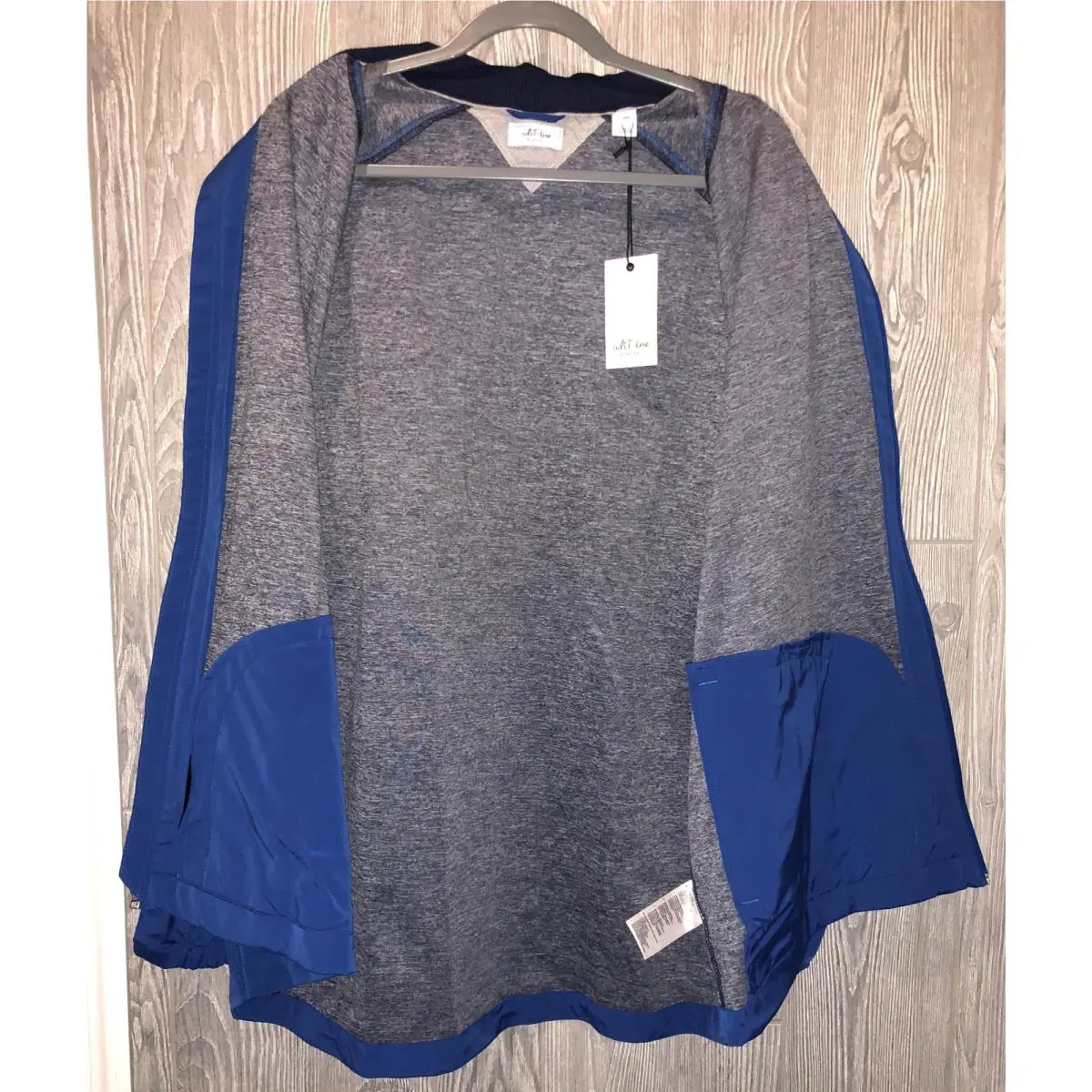 Adidas clothing - ADIDAS GOLF AdiPure Eqt Lightweight Bonded Wind Jacket - BC7272 - Blue 4