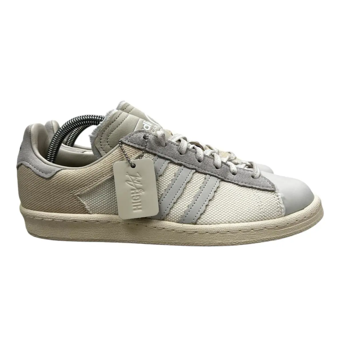 Adidas Campus Highsnobiety Highar Crystal White Shoes IG8171 Men`s Sz 7.5 - 12.5 - Beige