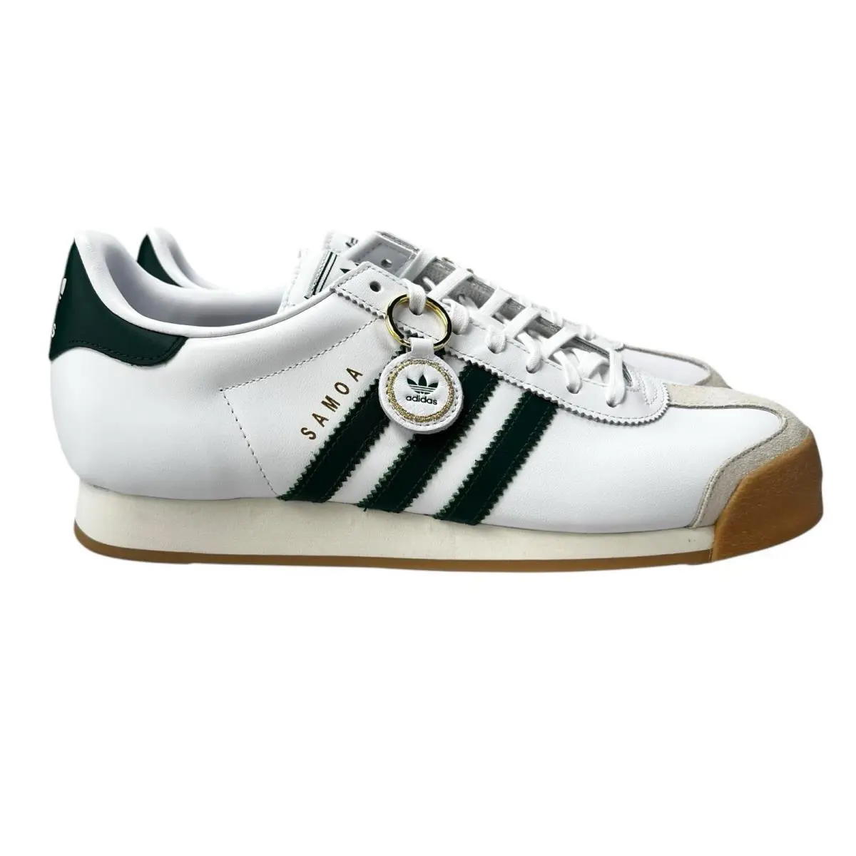 Adidas Originals Samoa White Green Gold Shoes IF7163 Men`s Sizes 8 - 10