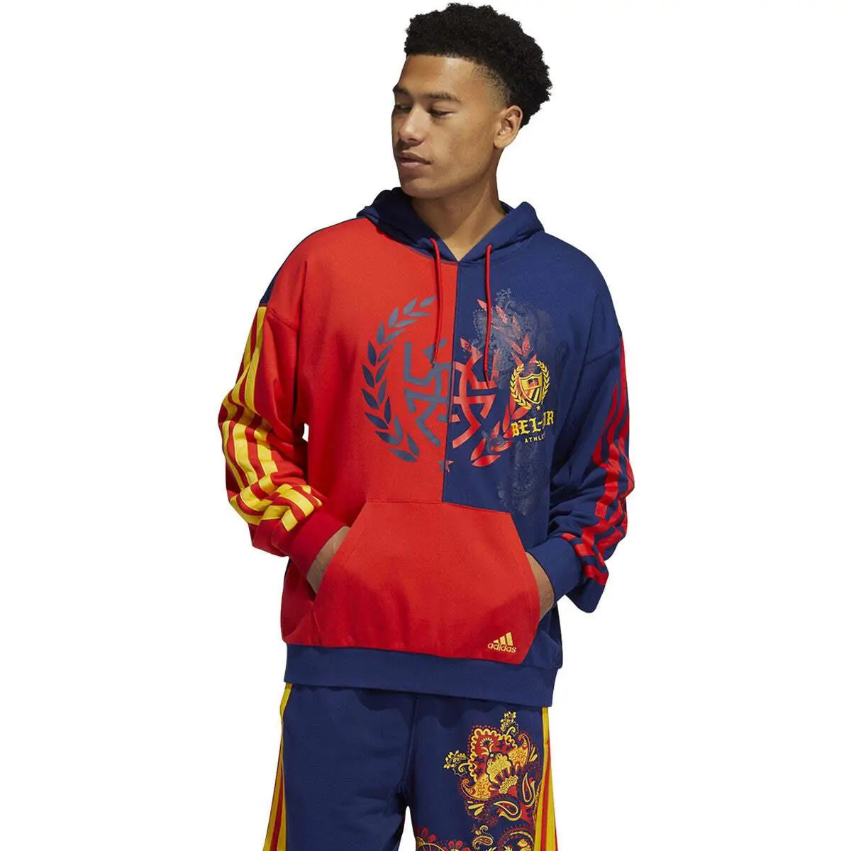 Adidas clothing - Dkblue,Red 0