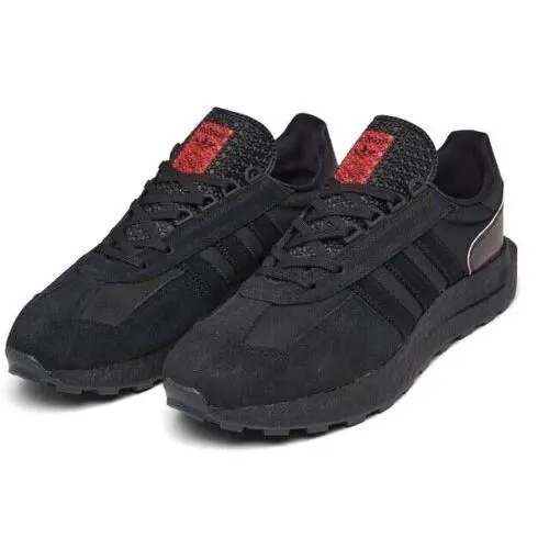 Adidas shoes - ADIDAS ORIGINALS RETROPY E5 - ORIGINALS RETROPY - GZ4619 - BLACK/RED 35