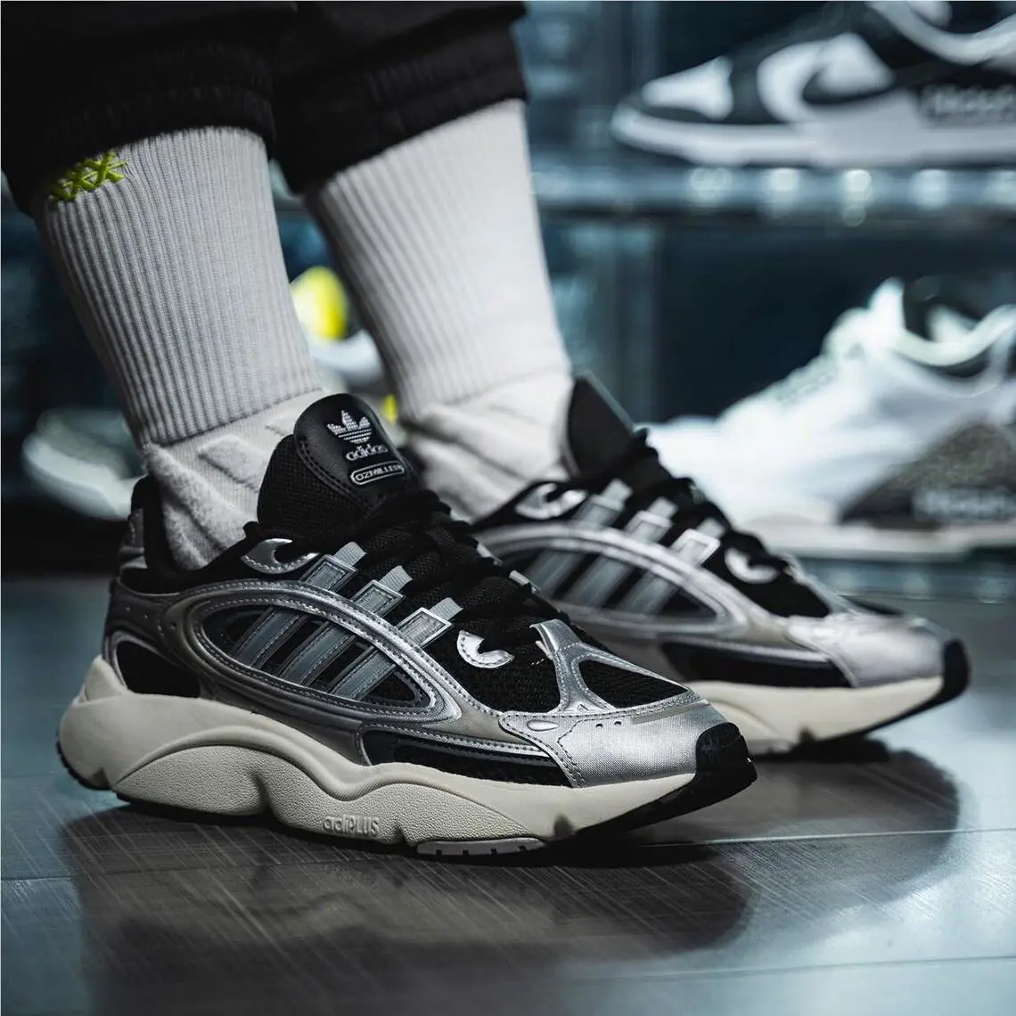 Adidas shoes - adidas Ozmillen - Ozmillen - Adidas Mens Sneakers - Silver 6