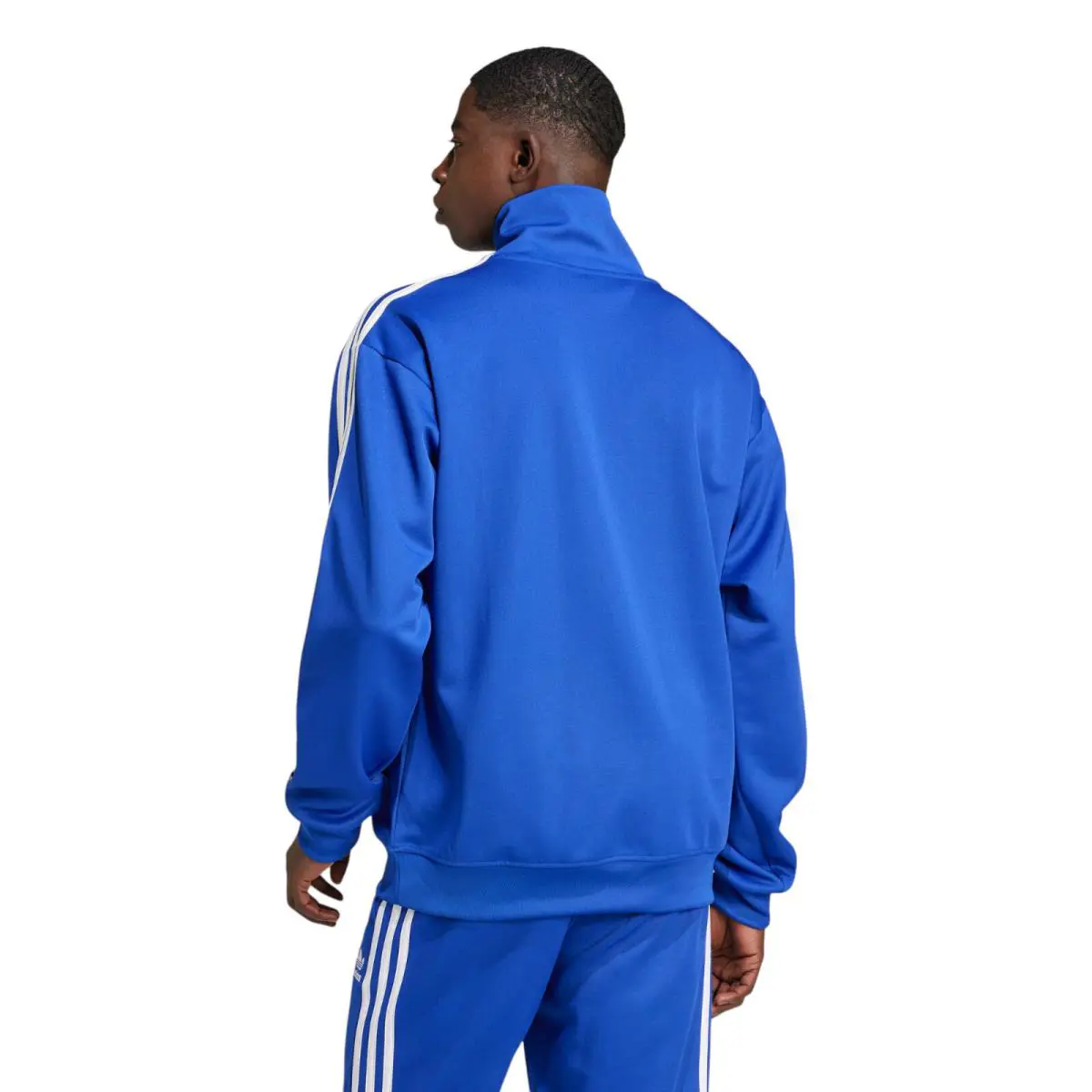 Adidas clothing - Adidas Adicolor Funnel Neck Track Top - Blue 8