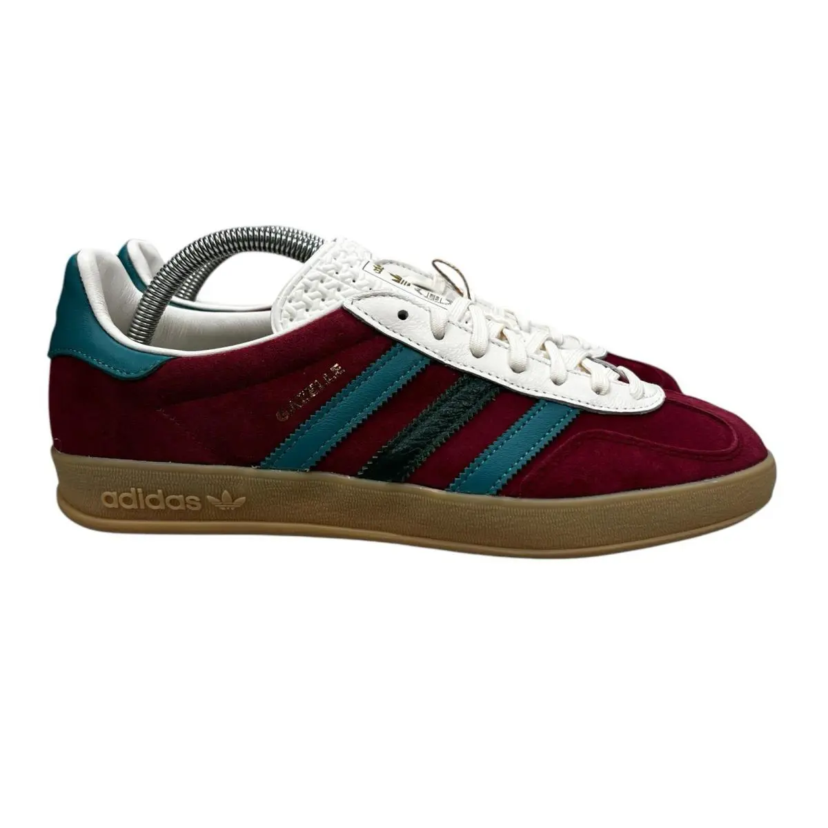 Adidas Gazelle Indoor Burgundy Arctic Fusion Green Shoes IG4996 Men`s Sz 7.5-13