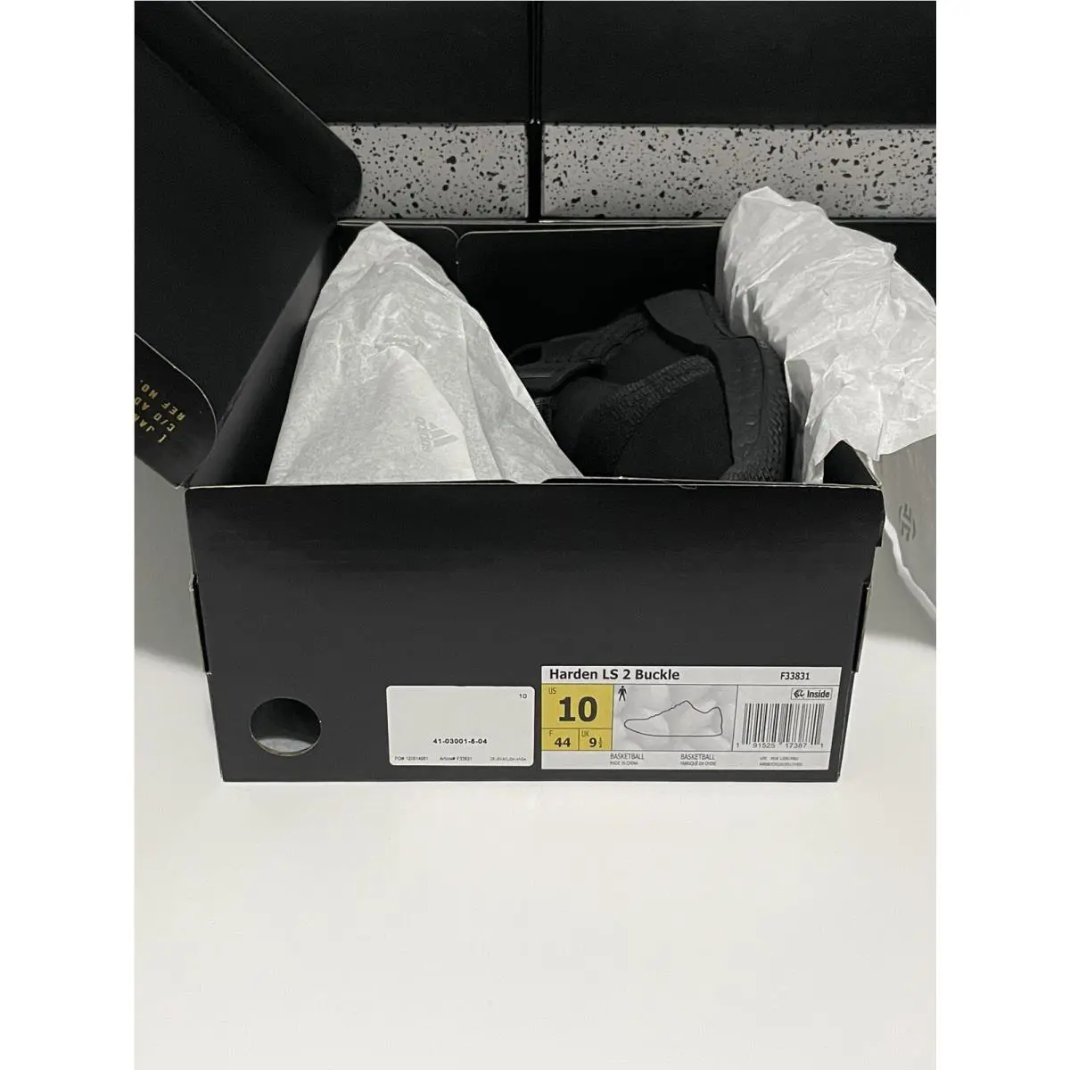 Adidas shoes - adidas Harden LS 2 Buckle - F33831 - Core Black/Solid Grey/Core Black 14