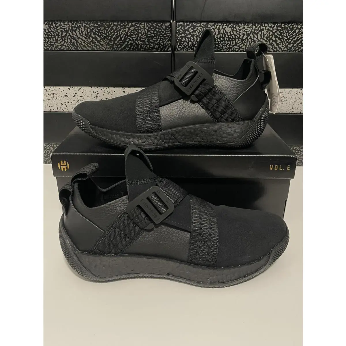 Adidas shoes - adidas Harden LS 2 Buckle - F33831 - Core Black/Solid Grey/Core Black 7