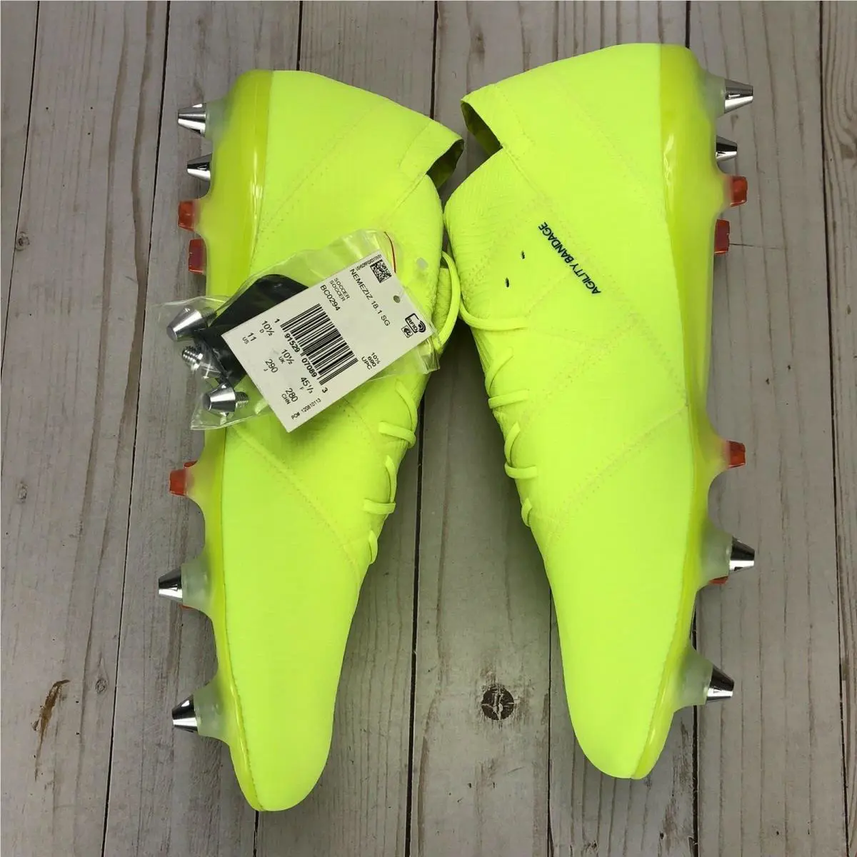 Adidas shoes - Adidas Nemeziz 18.1 - Nemeziz - BC0294 - Yellow 7