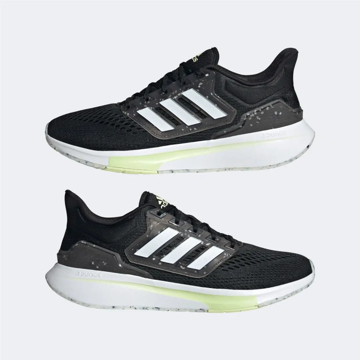 Adidas shoes  - Core Black/Cloud White/Almost Lime 8